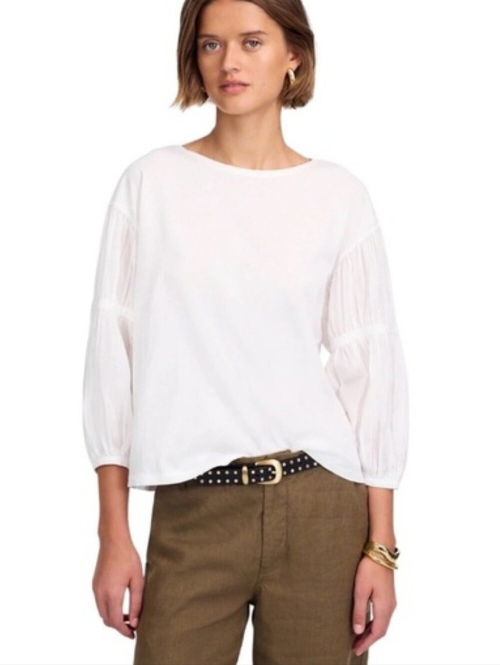 Madewell Long Sleeve T Shirt Balloon Sleeve Size XL ( Or For Size Small People)